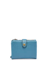 Portemonnee Met Kaarthouder Miniprix Blauw soft 376